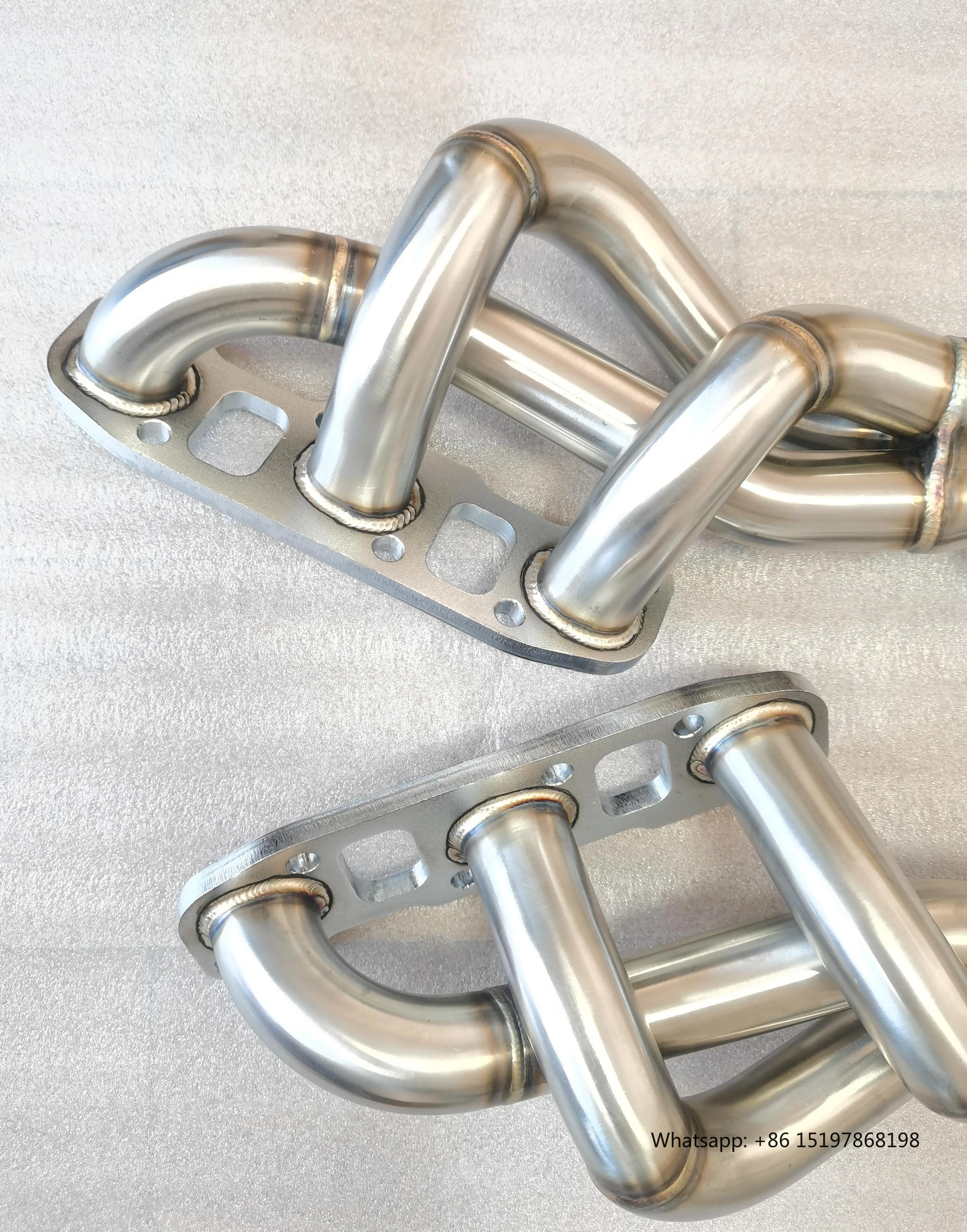 عادم رأس من الفولاذ المقاوم للصدأ يناسب N إيسان 370Z 09-13 إنفينيتي G37 08-13 #2