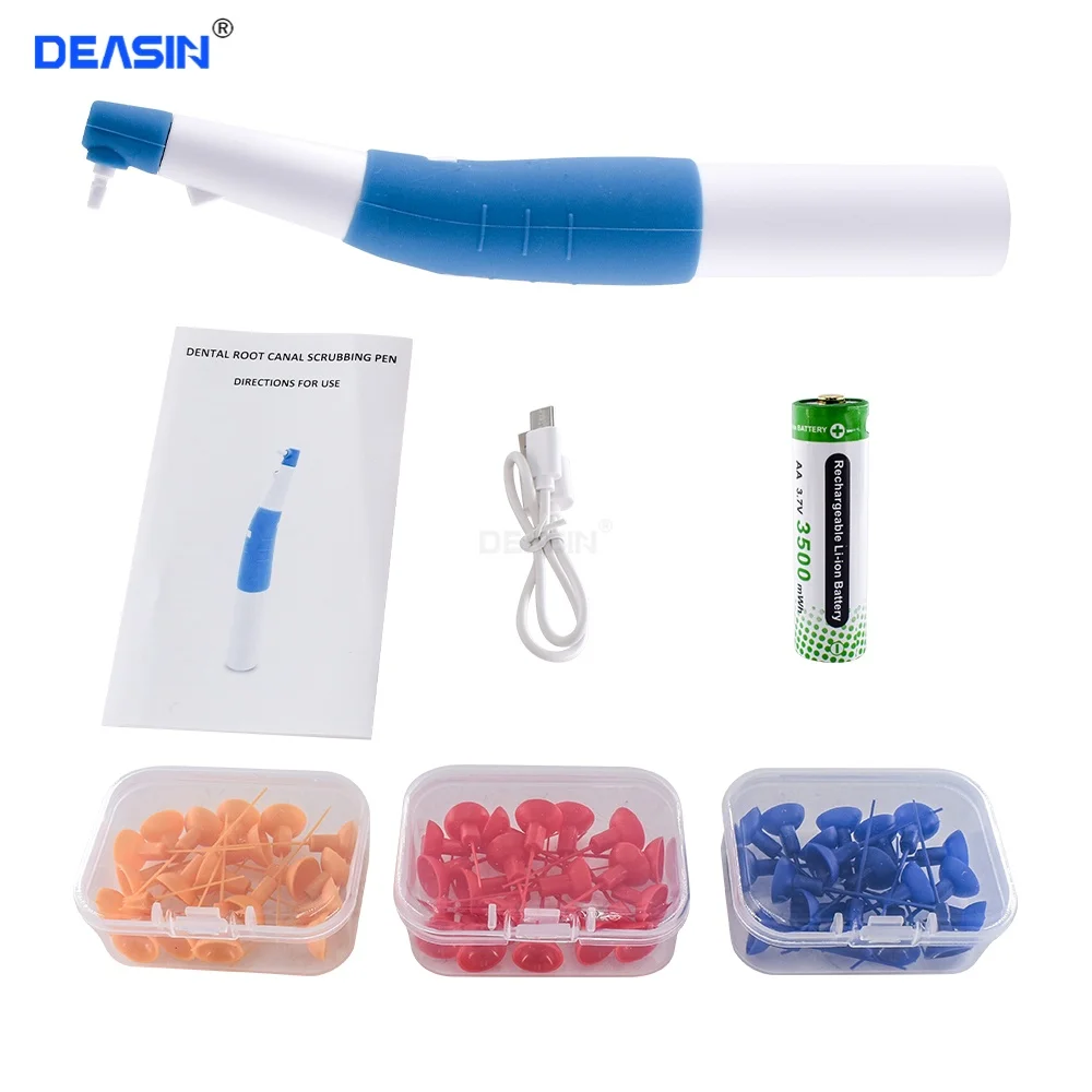 

Стоматологический LED-активатор для корневых каналов, ультразвуковой ирригатор, вибрационный очиститель для корневых каналов, стоматологический инструмент с 60 насадками