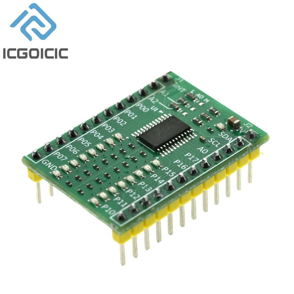 TCA9555/PCA9555A Module IIC/I2C GPIO Expansion Board 16 Digital Inputs And Outputs