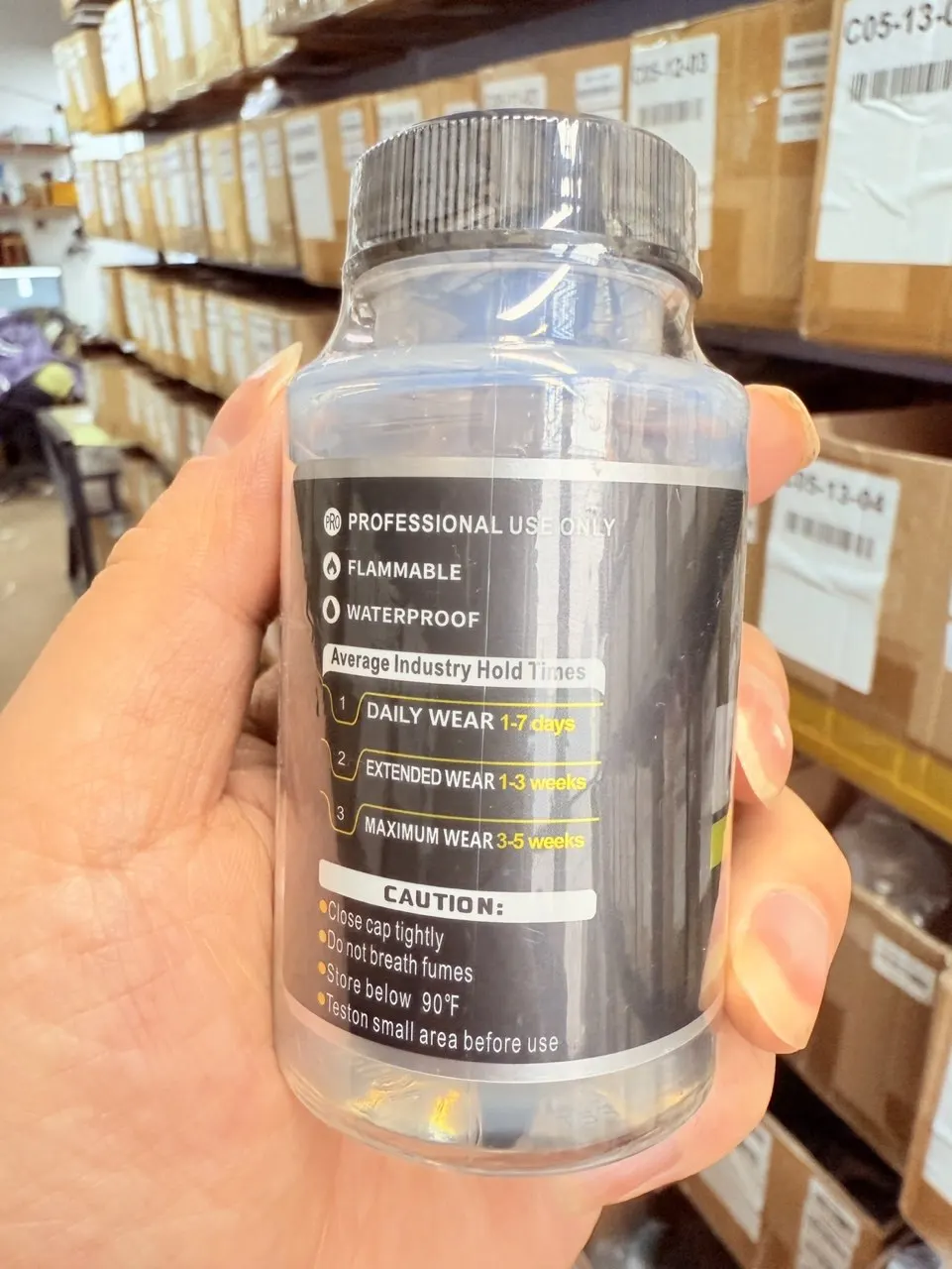 3.4oz/101ml 울트라 홀드 워커 테이프 레이스 접착제 방수 헤어 스트랩 가발/강력한 접착제, 단단히 맞춤