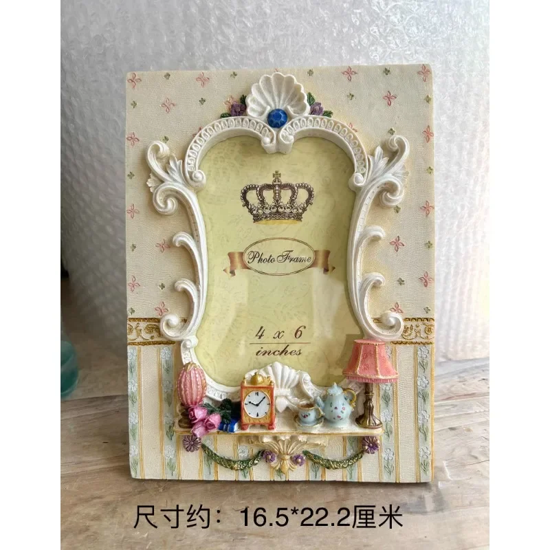 

Resin handicrafts relief creative classic European style entrance dressing photo frame ornament home decoration gifts