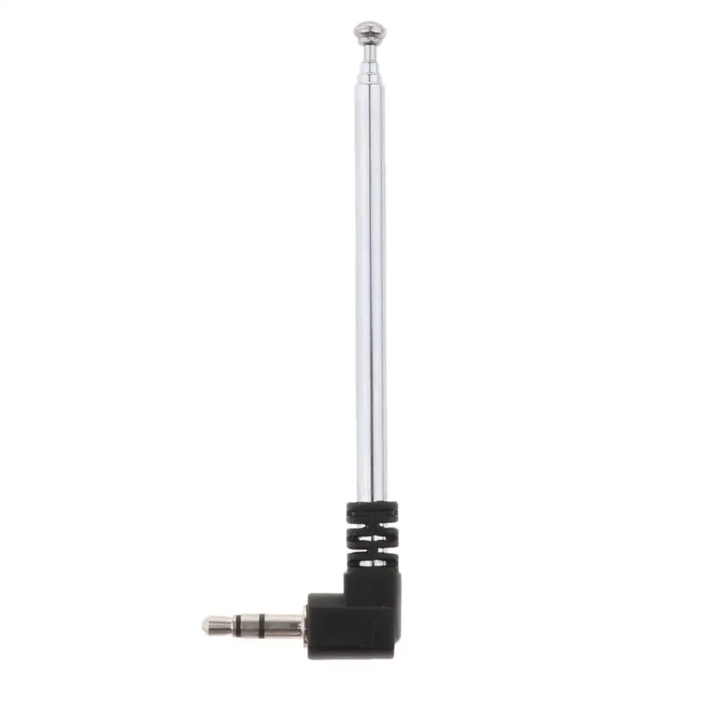 Telescopic Antenna Spare Extendable Antenna 4 Section Rod 90mm