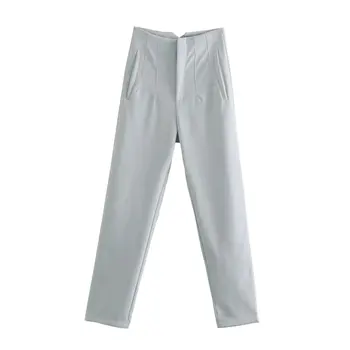 Office Wide-Leg Formal Pants 6 Koekop Office outfits Pencil Trousers Black Pink White Ladies Pants Fashion Office Wear High waist Pants for Women Formal Pants 6
