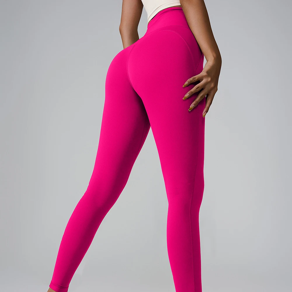

Seamless Sports Leggings Women High Waist Yoga Pants Sexy Hip-lifting Tight Sport Pants Fitness Exercise Yoga Leggings Female
