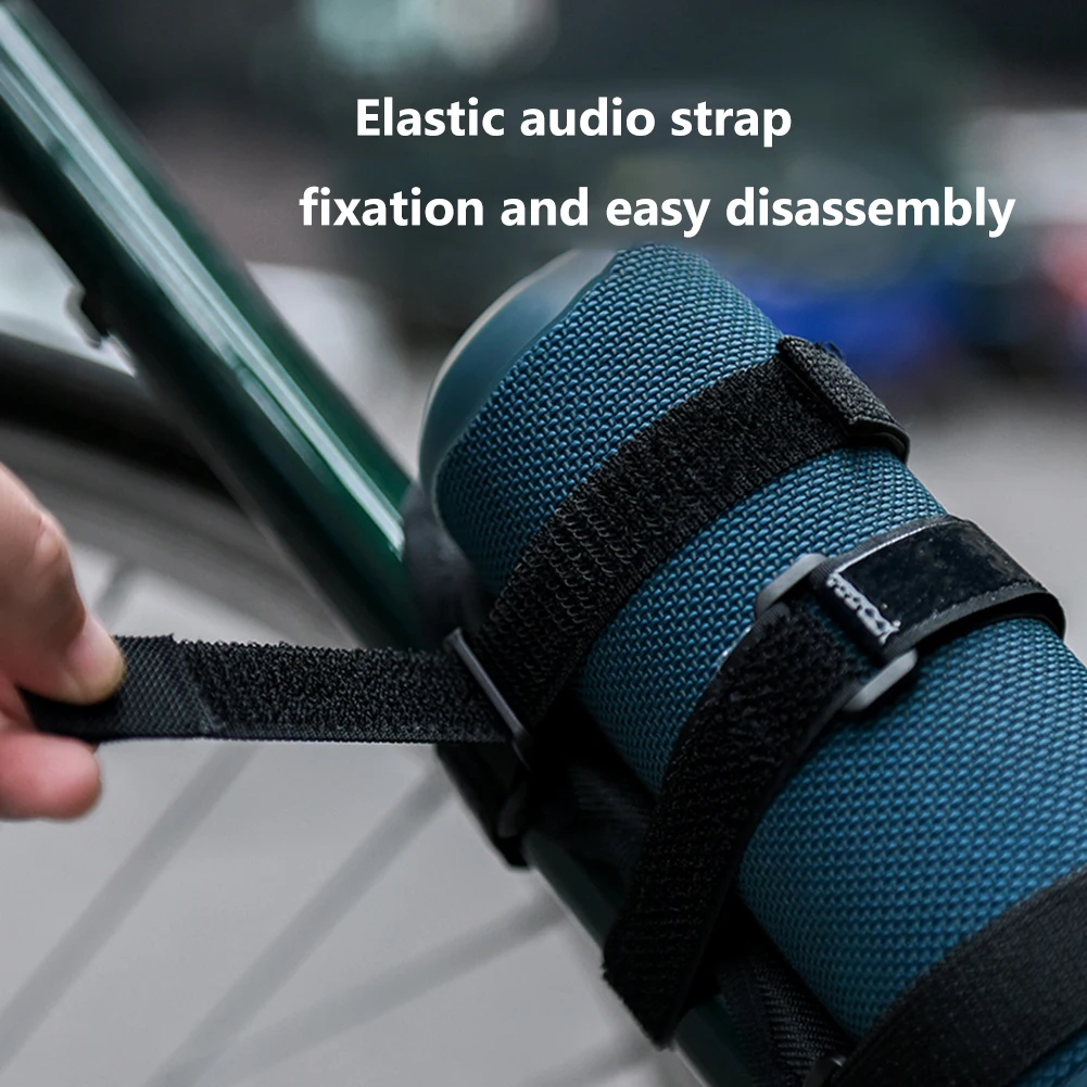 Speaker Stand Bracket Nylon Speaker Fixed Strap Anti Slip Diameter 1.5-3.5inch Equipment for Bluetooth-compatible Speakers
