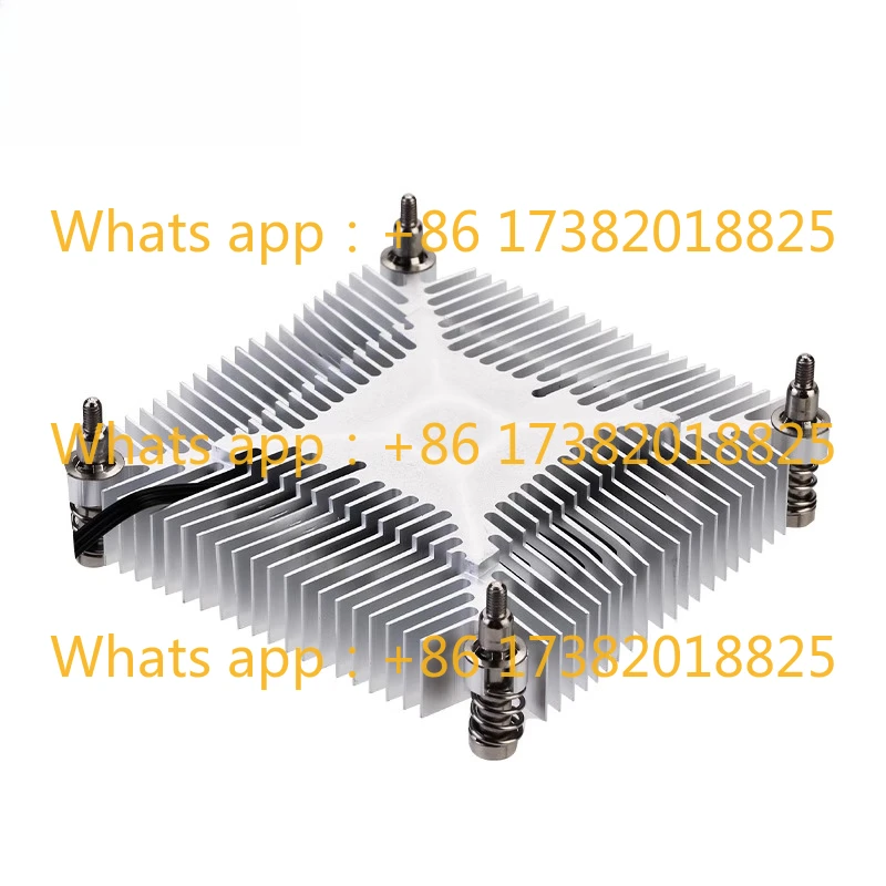 1U ultra-thin all-in-one computer CPU radiator silent fan HTPC air-cooled hm65 low power consumption OPS outbound machine