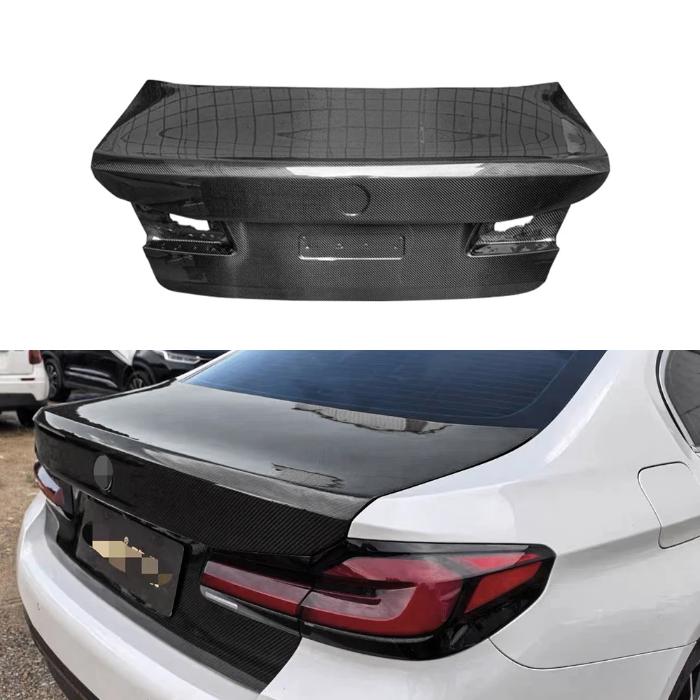 

2017-2023 for BMW M5 F90 OEM Style Real Carbon Fiber Rear Trunk Exterior Accessories