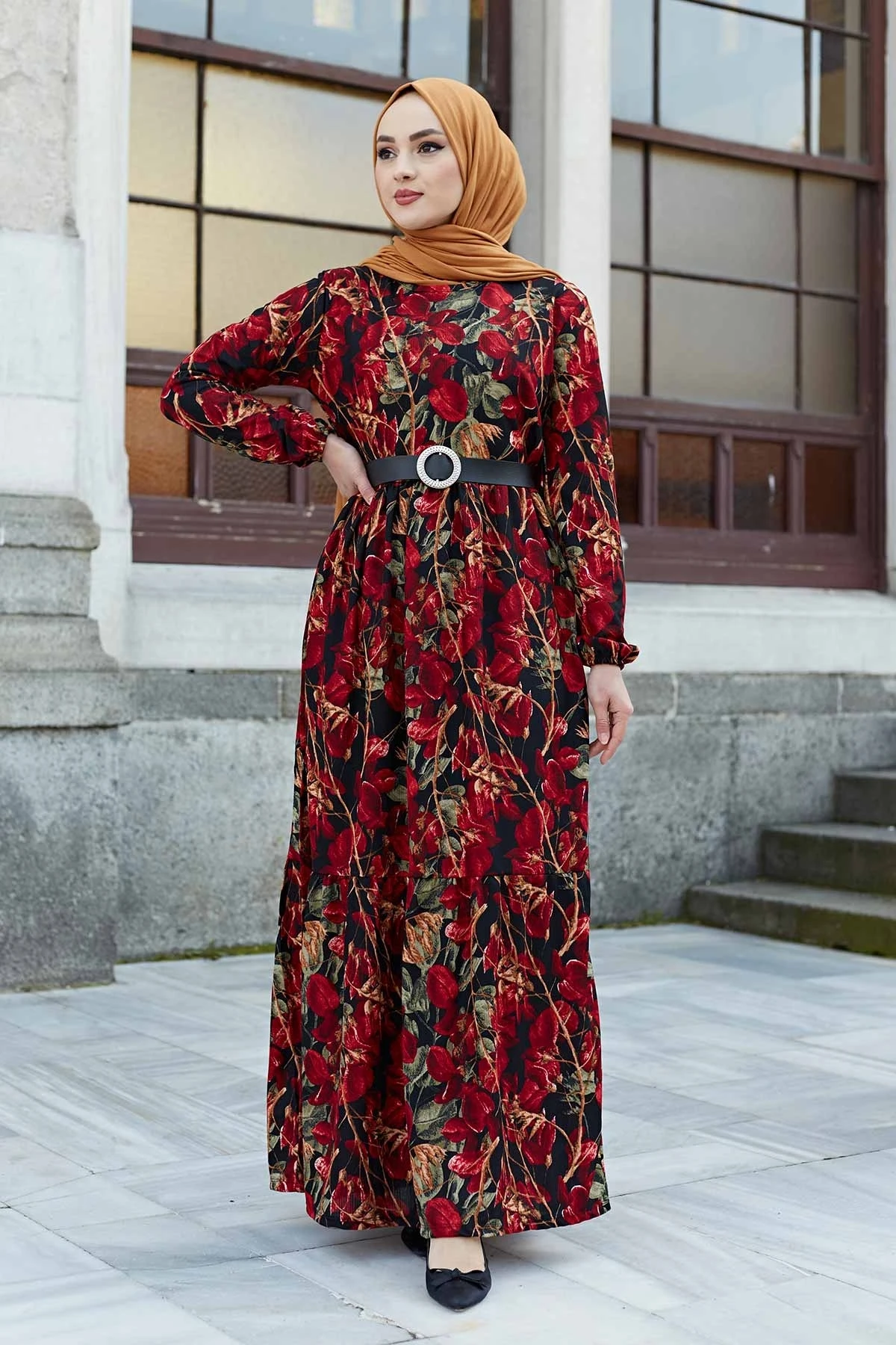 

Dress women's dresses 2021 kaftan abaya long Muslim evening dresses hijab abayas Turkish Hijab Party Casual women clothes