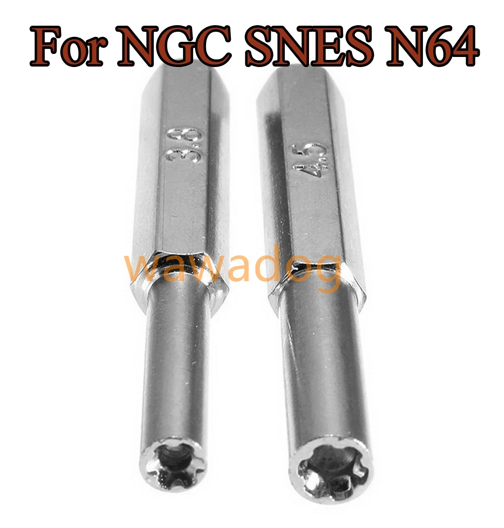 1pc Repair Tool Security Screwdriver Tool Bit 3.8mm/4.5mm Gamebit for Nintend NGC SNES N64 NES Gameboy SFC WII Open Tools