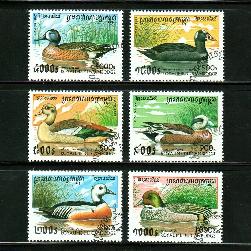 6Pcs/Set 1997 Cambo…