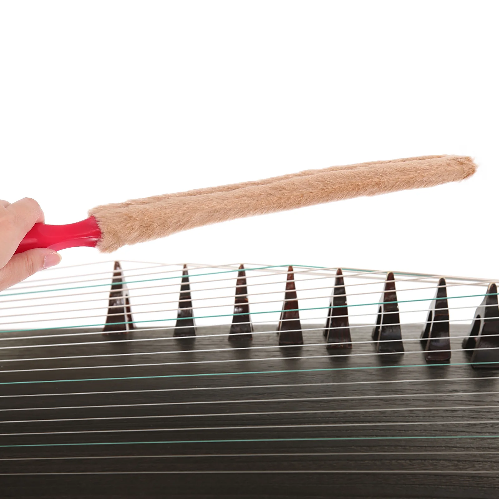 

2Pcs Guzheng Cleaning Brushes Professional Clean Brushes for Musical Instruments Guqin Dulcimer Keyboards Easy to Use Durable