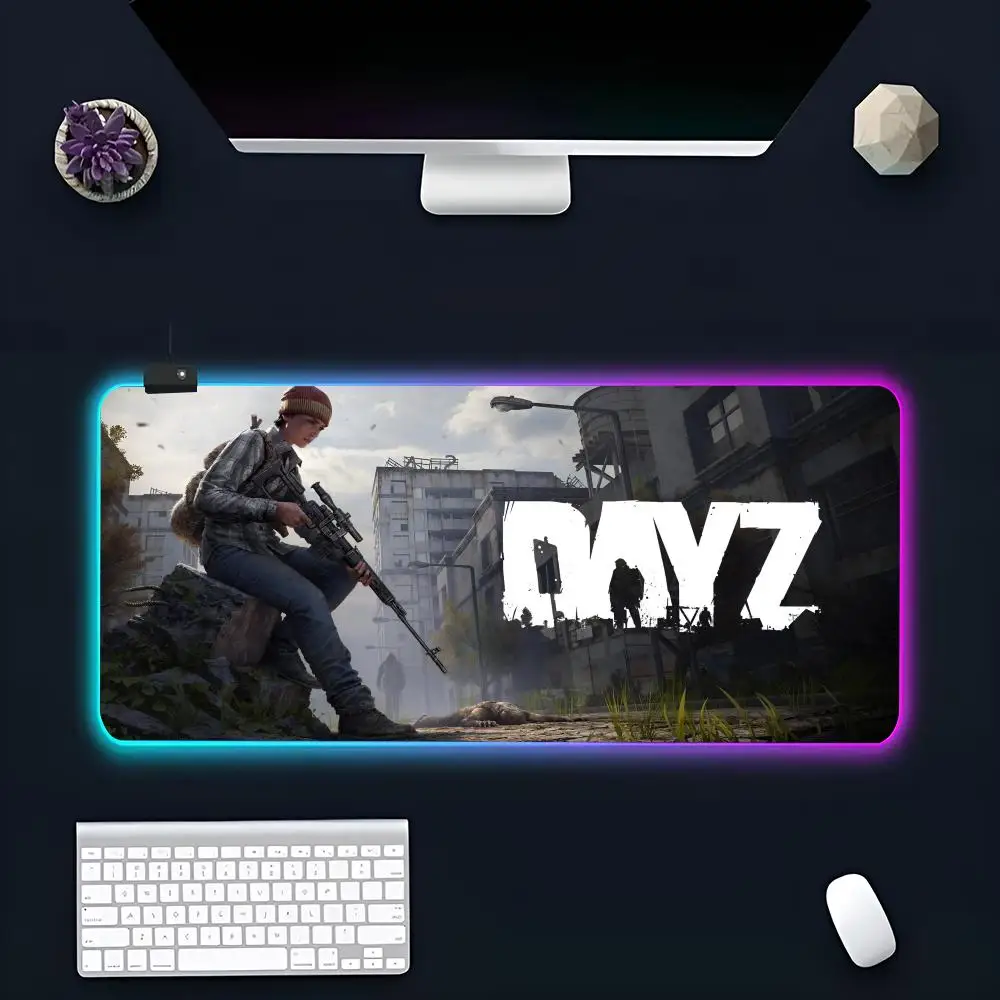 

Коврик для мыши d-dayzs, большой коврик для мыши RGB XXL, стандартный коврик для мыши, японские коврики для мыши, коврики для стола, коврики для клавиатуры, Настольный коврик с подсветкой