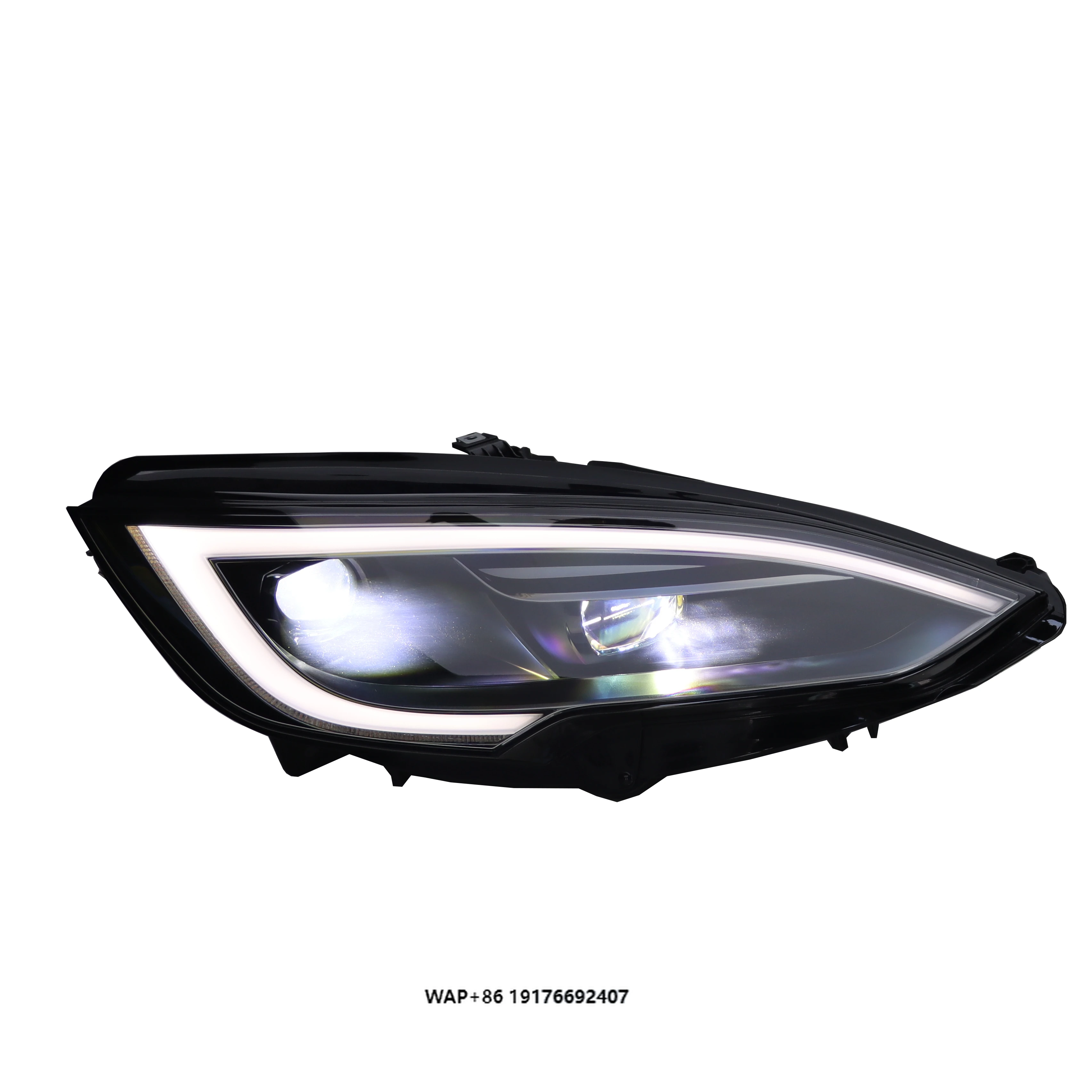 2022-24 ForTesla Model S LED MATRIX Head Lamp Right Passenger Side BROKEN TAB New Condition Color Temperature