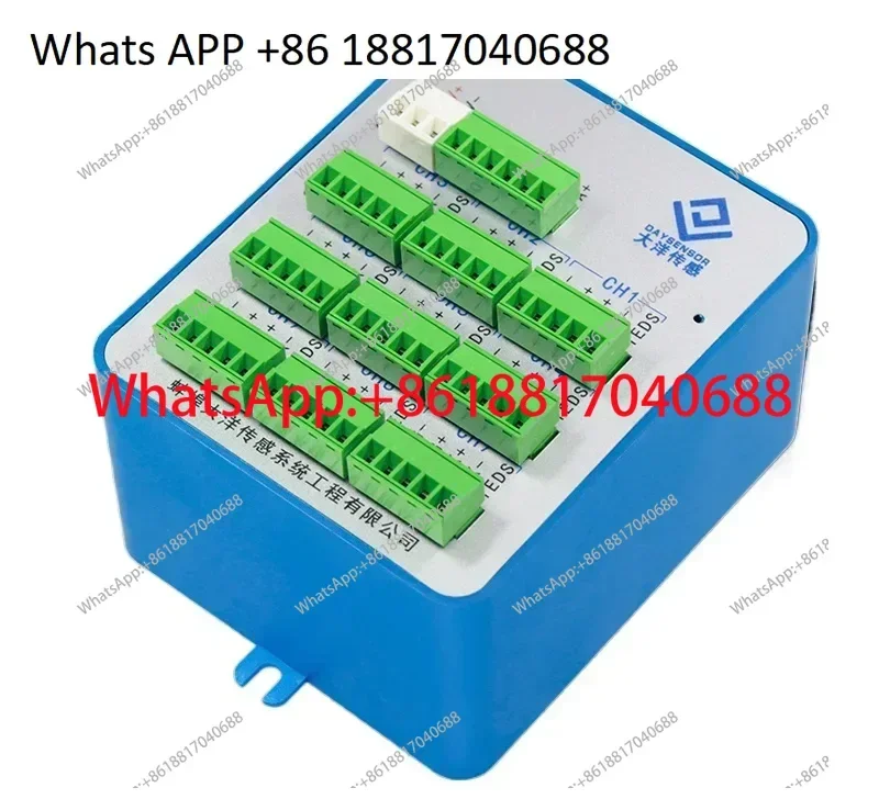 Ocean multi-channel transmitter force measuring and weighing sensor