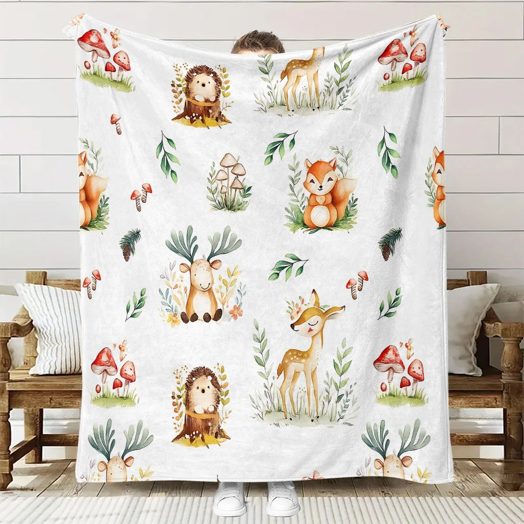 

Top pick1pc Rainbow Heart Quilted Blanket Multicolor All-Season Machine Washable Kids Adult Bed Gift