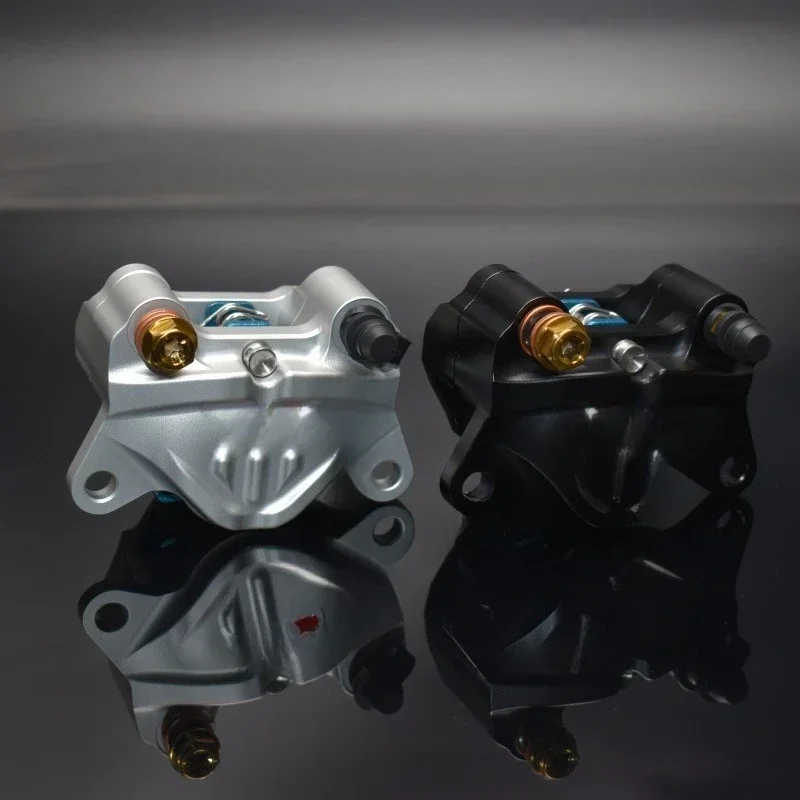 Brake Caliper 7075 Aluminum Alloy Hard Oxide Thermal Insulation Brake Pad 84MM Lock Point Motorcycle