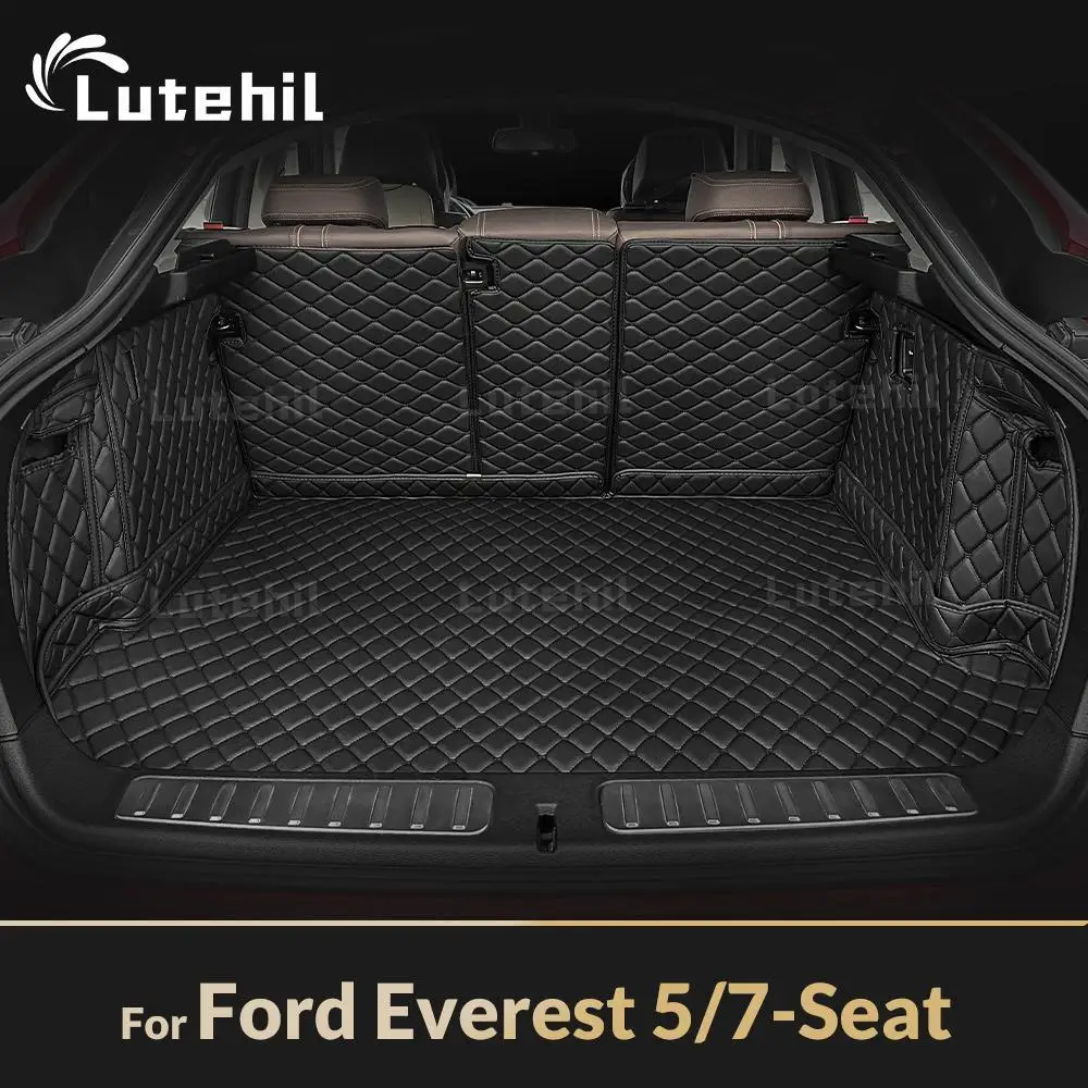 

Для Ford Everest 5/7-Seat авто полное покрытие коврик для багажника автомобильный антигрязный коврик защитный коврик грузовой вкладыш аксессуары для интерьера