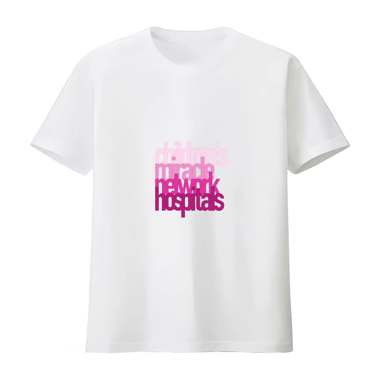 Children's Miracle Network Hospital T-Shirt Summer Casual Cotton Tee Oversized Streetwear Tops Vintage Graphic Print