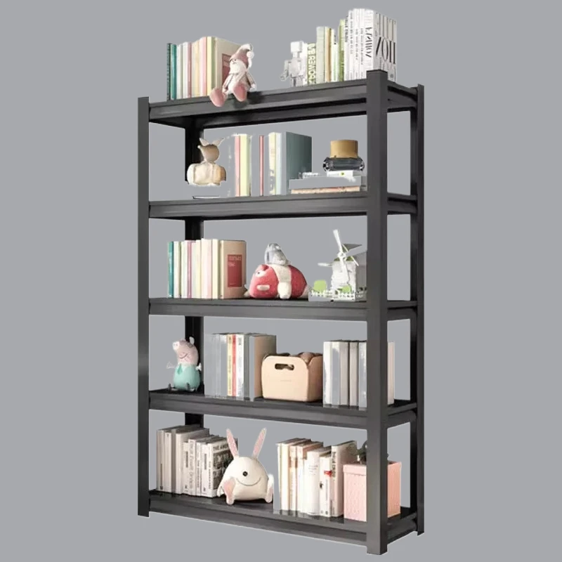 A hot sale Balcony shelves Multi-layer floor-to-ceiling household steel shelves Warehouse sundries storage Iron shelves