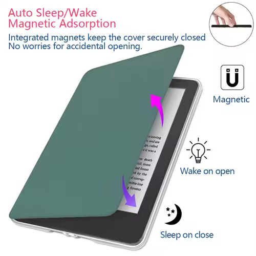 Acrylic Case for Kindle Paperwhite Colorsoft 2024 2022 2021 2 3 6 10th 11th 12th Generation 6 6.8 7 Inch Protective Cover Pouch - Image 3