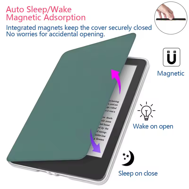 Acrylic Case for Kindle Paperwhite Colorsoft 2024 2022 2021 2 3 6 10th 11th 12th Generation 6 6.8 7 Inch Protective Cover Pouch - Image 3