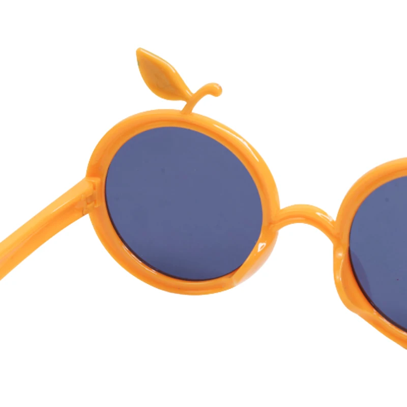 Gafas con forma de naranja para piezas, lentes coloridas y divertidas de estilo playero Hawaiano, suministros para fiesta de cumpleaños, 1 unidad