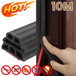 10/6/5M Security Door Sealing Strip Acoustic Foam Wind Proof Sliding Window Sealing Strip Door Frame Gap Acoustic Filler Strip