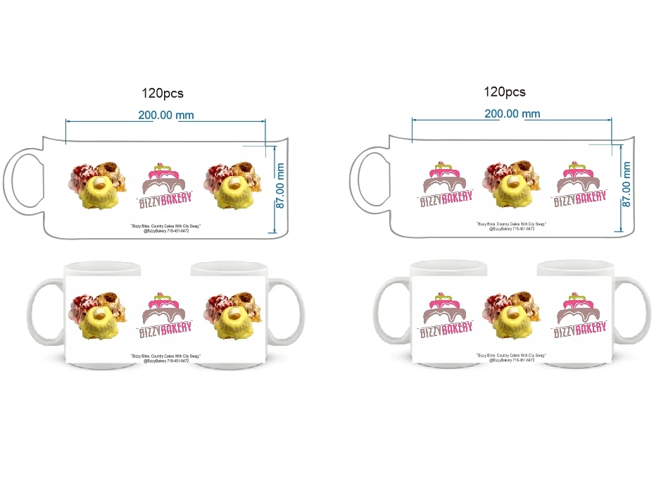 

240pcs Mugs to US confirmed order