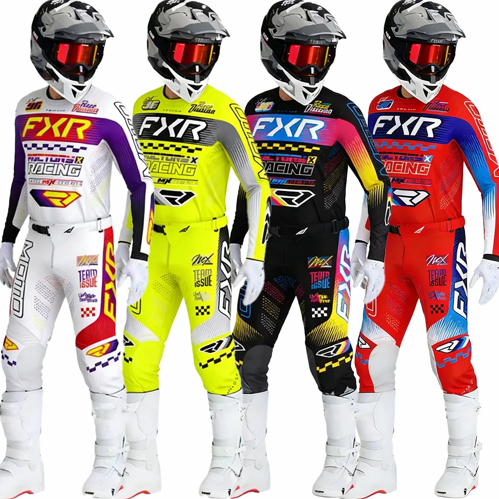 

Комплект спортивной одежды для велоспорта 2026 PODIUM GLADIATOR: красно-сине-белый, черно-синий, HiVis/черно-серый, бело-фиолетово-красный.