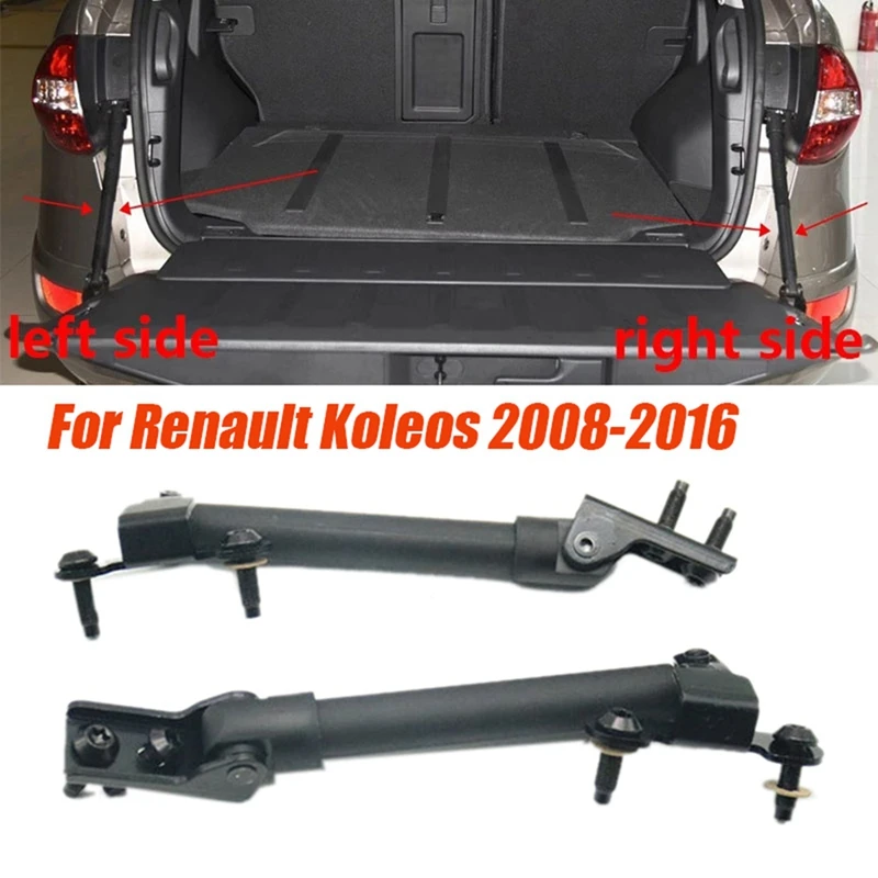 

1Pair Car Tailgate Support Rod Stay Assy Accessories For Renault Koleos 2008-2016 Trunk Struts Rear Door Pull Rod Lever Bracket