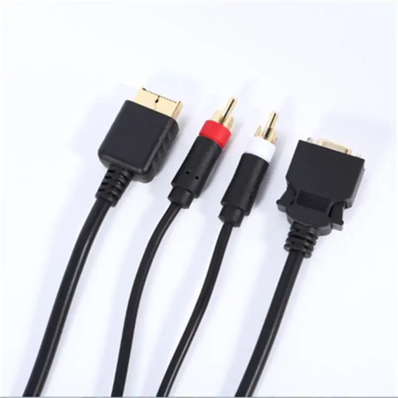 High quality cable for SEGA Dreamcast DC Definition Audio Video Cord RCA Sound Adapter HD PAL NTSC VGA box Cable - view 3