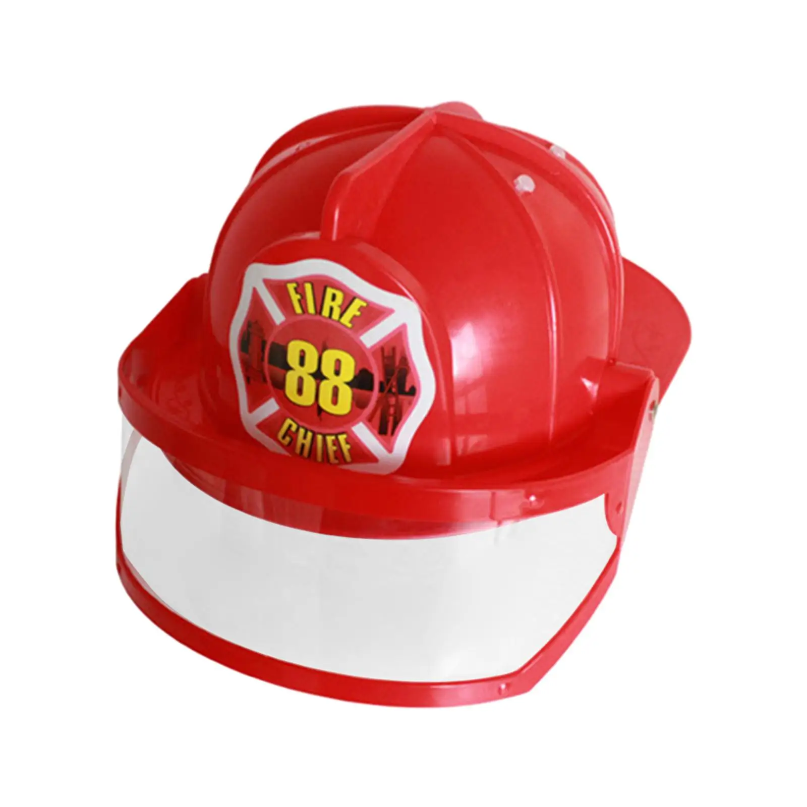 Sombrero de bombero para niños, accesorios de juguetes educativos, disfraz de recuerdo de cumpleaños, regalo de cumpleaños para niños y niñas