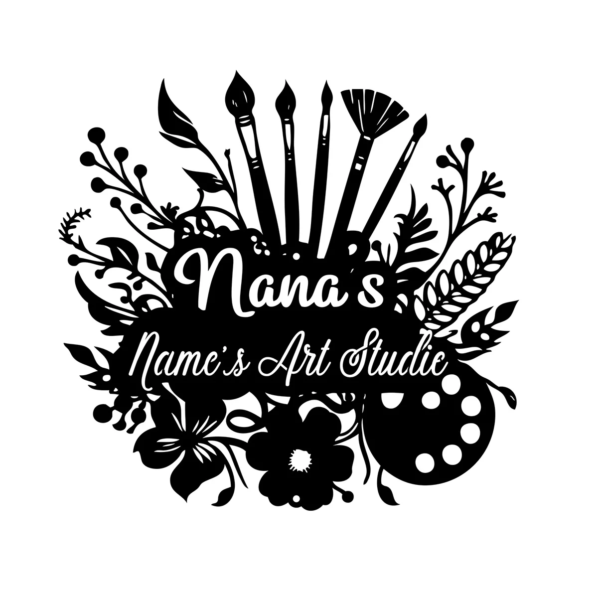 Custom Personalized Painter Name Sign,Art Supplies Painter Tools Sign,Custom Art Studio Metal Sign,Artist Sign,Art Studio Decor