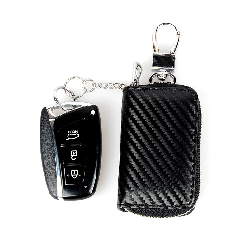 Brelok do kluczyków samochodowych Faraday Box Anti-Theft Faraday Cage Protector Car RFID Signal Blocker Anti-Hacking Case GPS Signal Blocking Box
