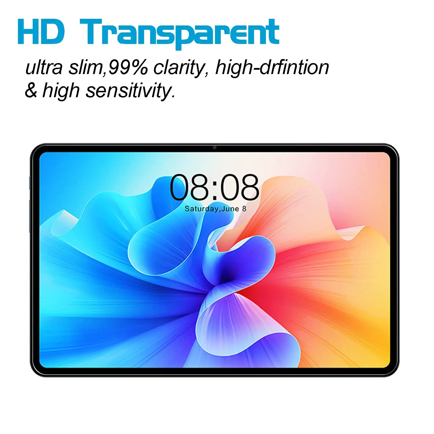 For TECLAST T40 Pro Screen Protector HD Clear Protective Film Tempered Glass for TECLAST T40 Pro 10.4 Inch Easy Installation