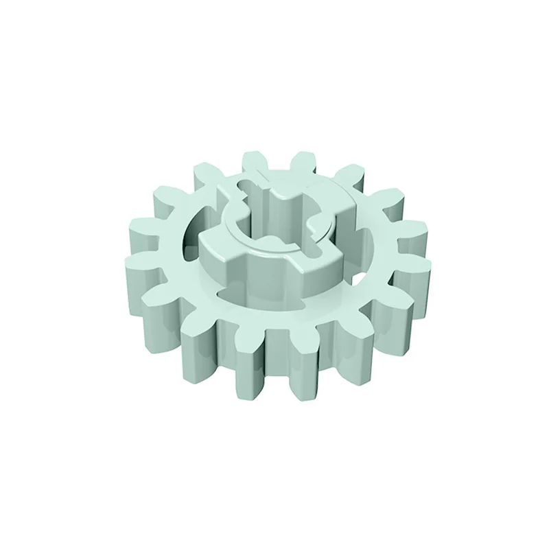 Gobricks 10PCS High-Tech Assemble Particle 94925 16 Tooth Gear Outer Diameter 17.5 Building Blocks Kit Replaceable Part For Kids