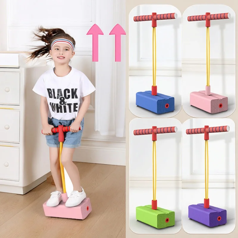 لعبة توازن أطول للأطفال لقفز الضفدع - معدات تمارين رياضية خارجية للياقة البدنية كذاب الصوت ألعاب تعليمية للأطفال