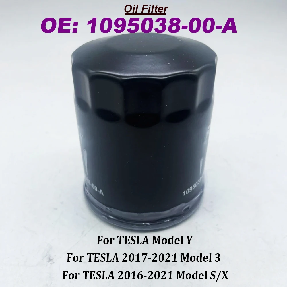 Front Rear Drive Unit Oil Filter 1095038-00-A 109503800A For 2017-2021 Model 3 16-21 Model S/X Model Y High Quality