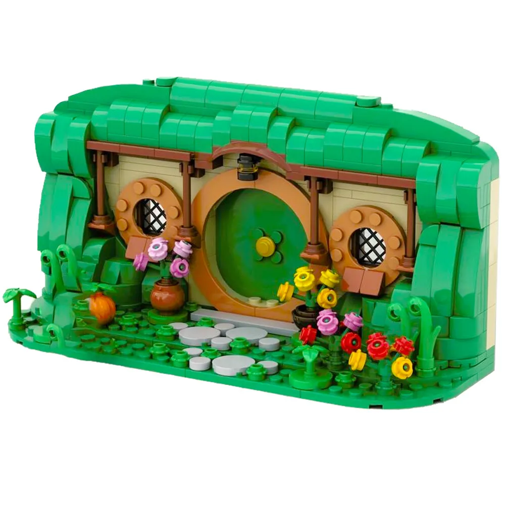 

MOC-136504 Underground Dwelling House Front Main Character's Home 377 Parts