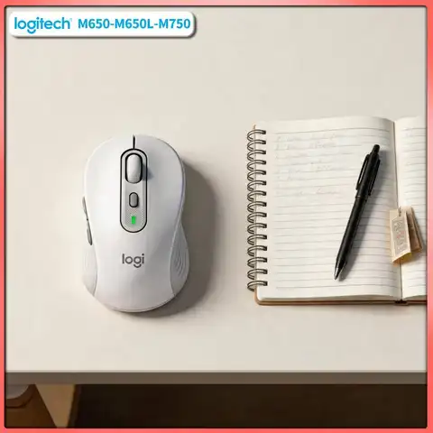Logitech M750 Office Mouse - Precision Optical Sensor, 3-Device Easy Switch, Soft Thumb Rest, Home Desk Pick Tool