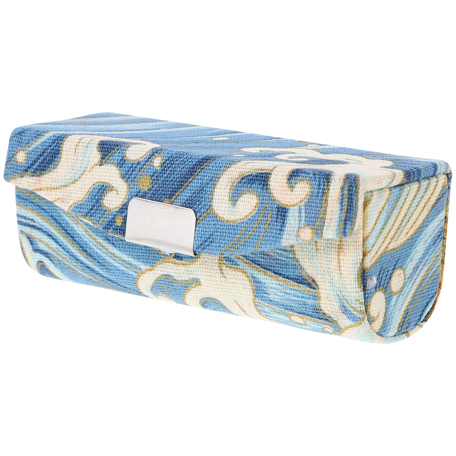 Estuche organizador de pintalabios de estilo chino, soporte de almacenamiento de maquillaje ligero y resistente al desgaste para bolso de viaje, bolso Vintage