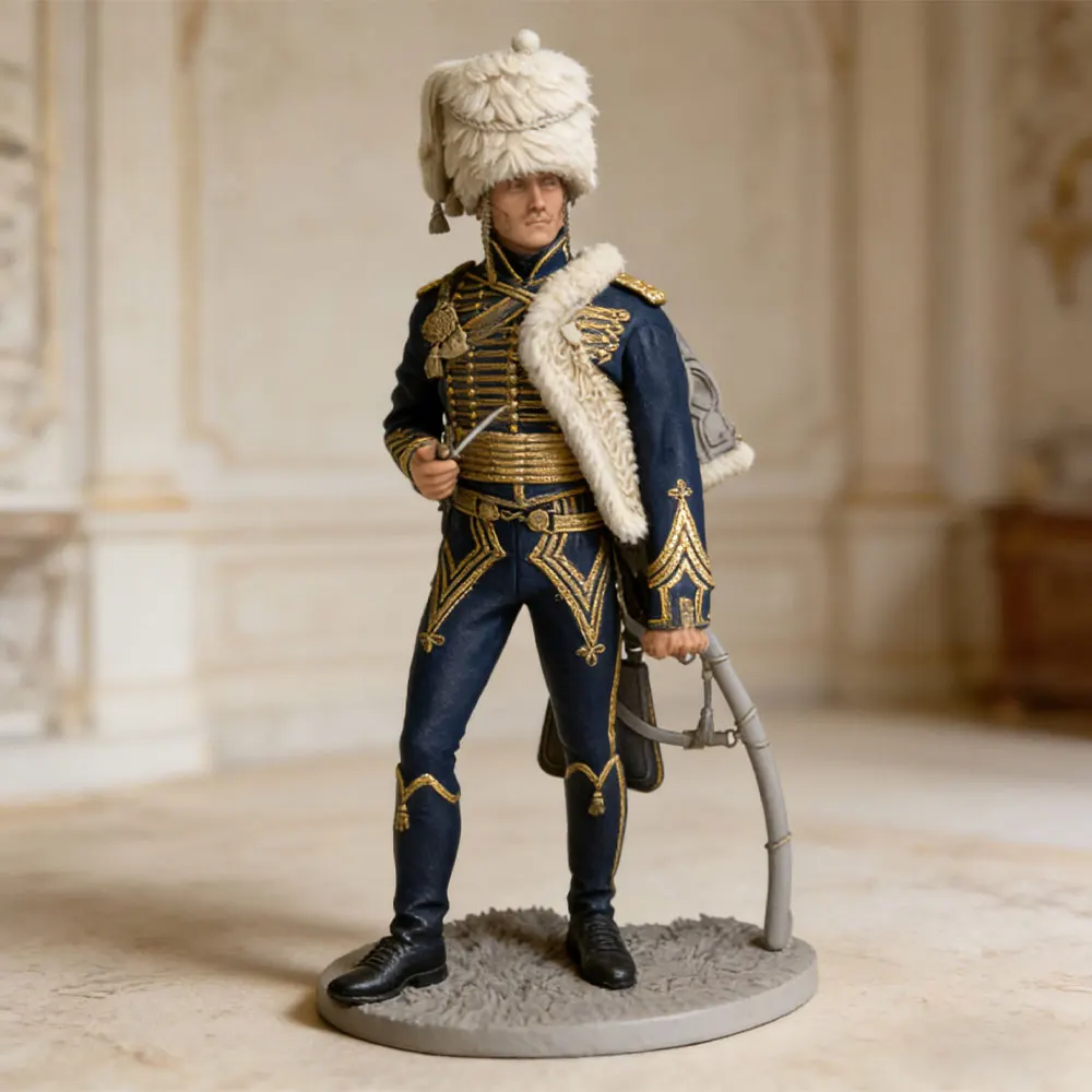 1/24/18 scale resin figurine character model, high-fidelity model action figure, not painted, perfect for gaming and collection