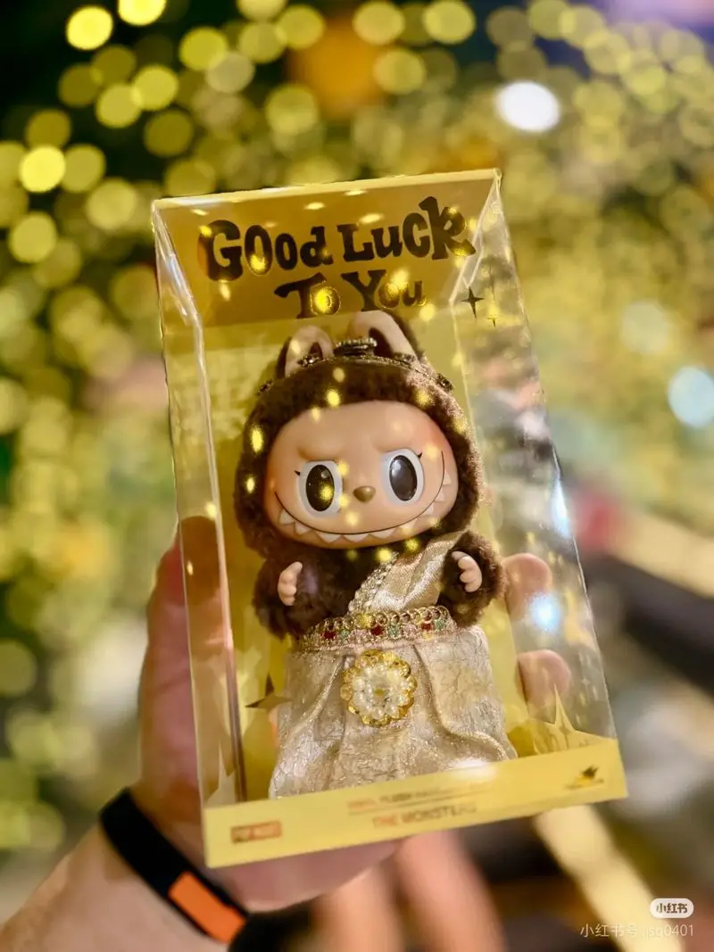 In Stock Labubu Surprise Blind Box Thai Edition Limited Edition Wishing You Good Luck Keychain Pendant Fashion Plush Dolls Gifts