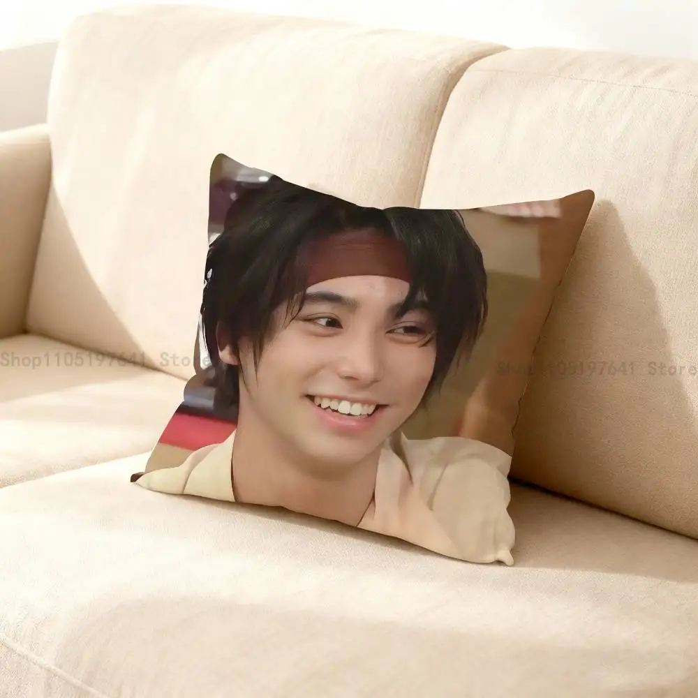 

Actor N-Nijiro Murakami Pillow Case For Sofa Decor Car Office Room Printing Cushion Cover Decorations and Protector
