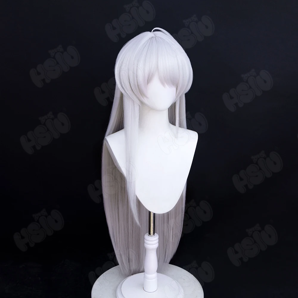 Game Honkai Star Rail Raiden Bosenmori Mei Cosplay Wig White gradient gray pink long hair Game cosplay Wig anime cosplay Wig