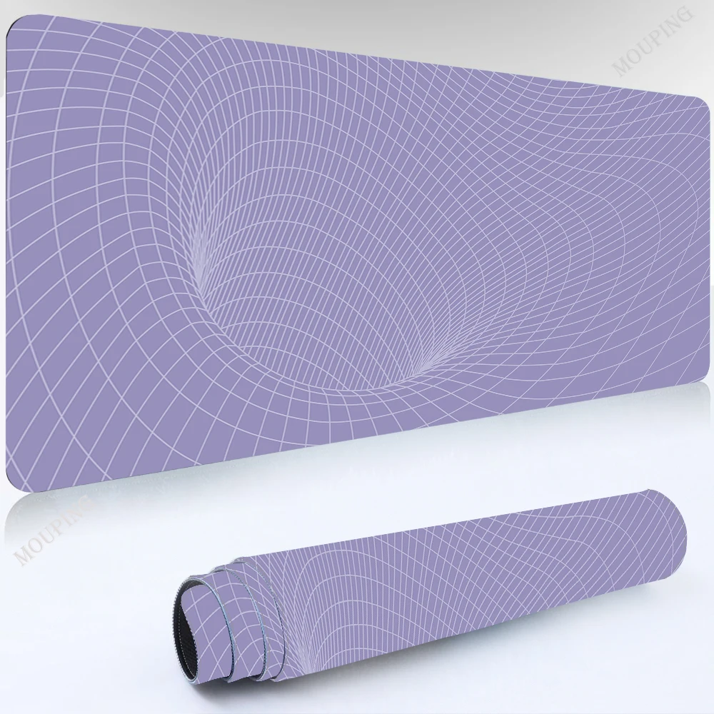 

Purple Mausepad Table Mouse Gamer Accessories Pad on The Table Laptop Anime Mouse Mats Kawaii Gaming Keyboard Pad Rug Desk Mat