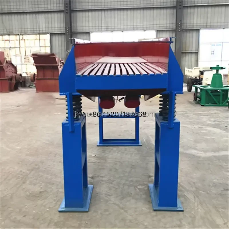 Wmwmnu Heavy Duty Gold Ore Mining Uniform Vibrating Feeder for Crusher Feeding Systems with CE Certification