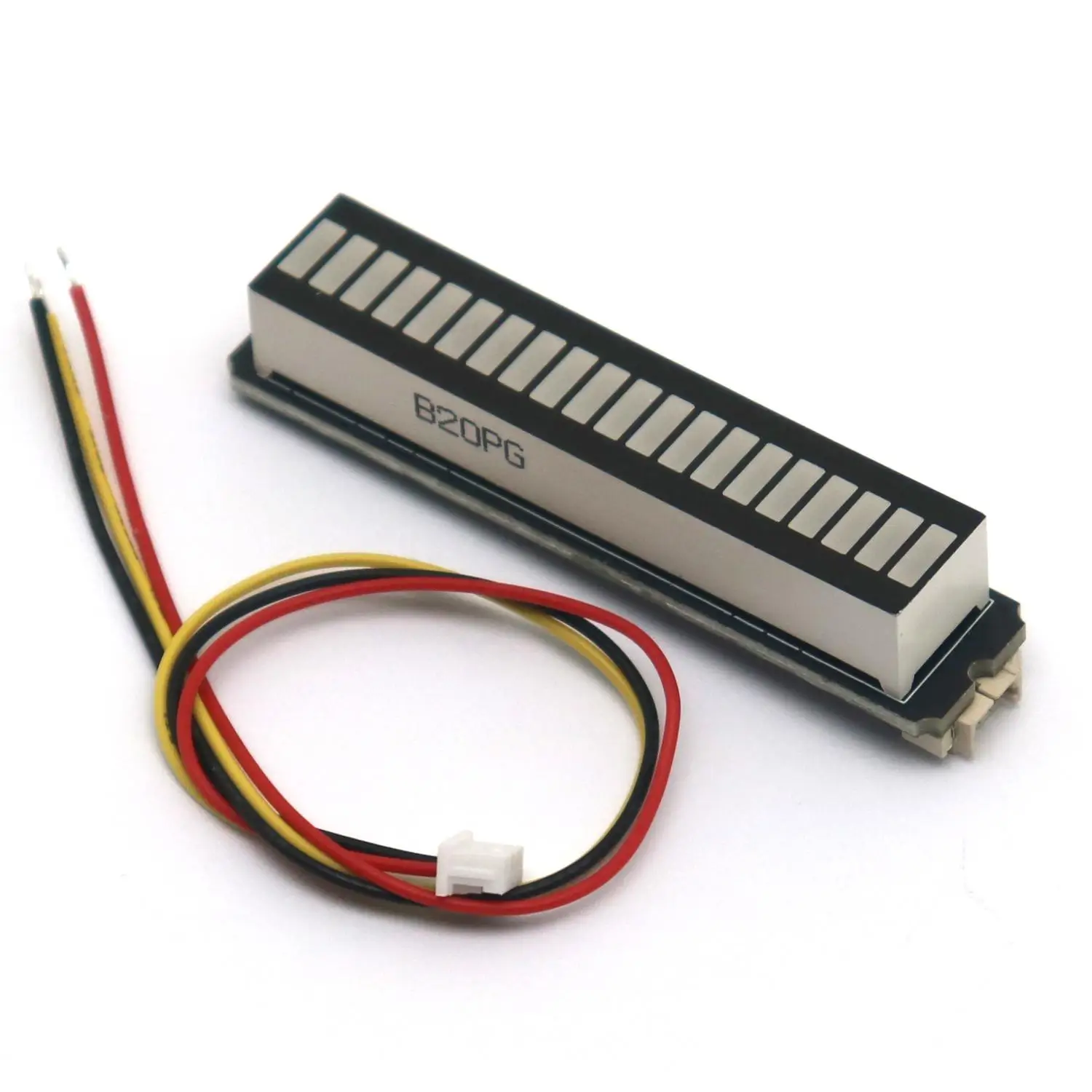 20‑Segment Music Rhythm LED Indicator Spectrum Audio Signal Level Meter VU Meter DC 5V Car Amplifier Speaker Atmosphere Lamp