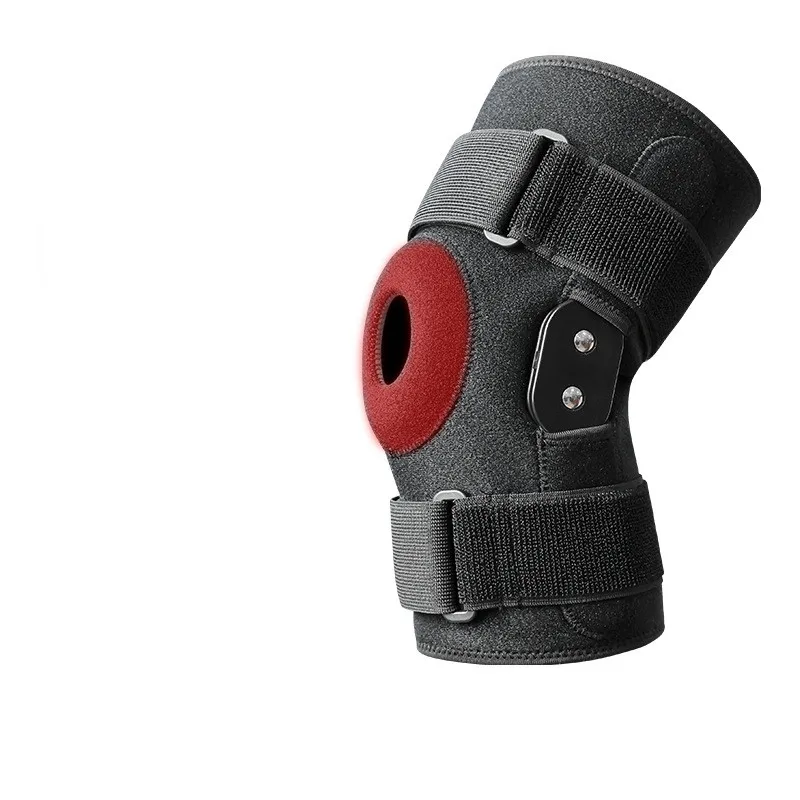 Sports Aluminum Plate Knee Protector Foldable Support Meniscus Knee Joint Protector Patellar Strap Fixation Protection