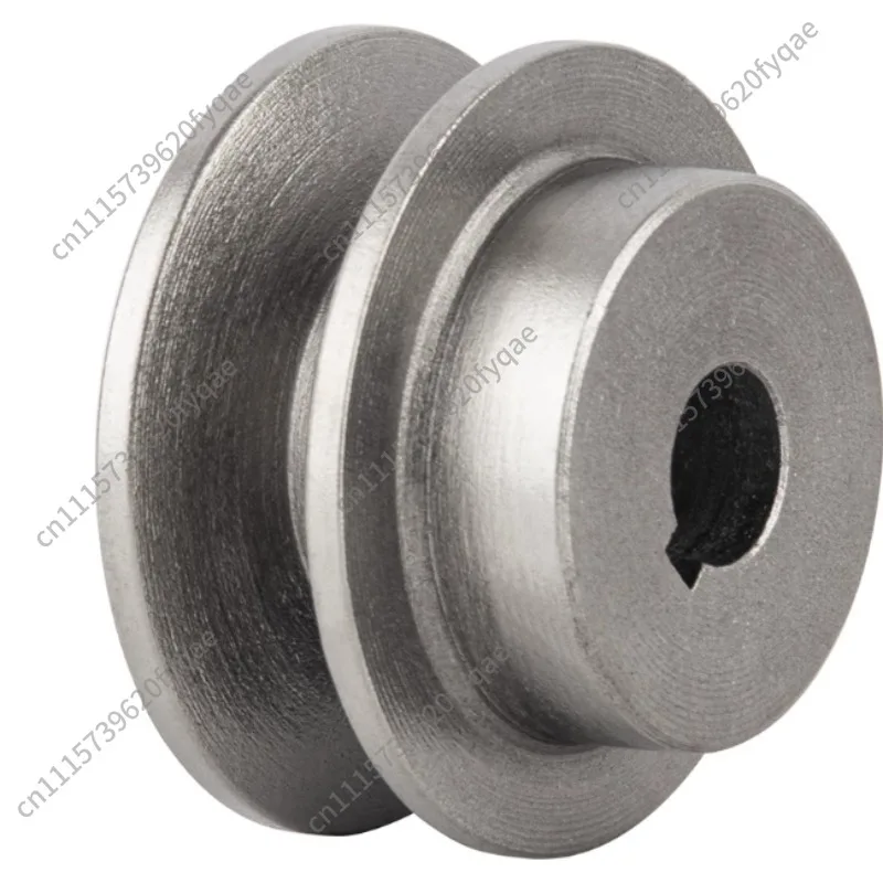 1A Type Single Groove Flat Cast Iron V‑Belt Pulley Solid Motor Belt Pulley 50‑150 Specification